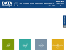 Tablet Screenshot of data-technologies.com